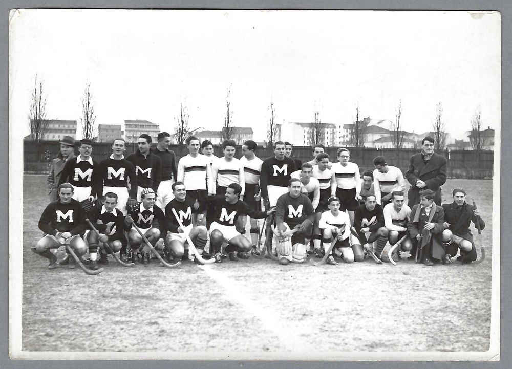 LUGANO, FOTO HOCKEY SU PRATO, G.U.F. MILANO (1940) Kaufen auf Ricardo