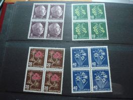 Pro Juventute 1948, Satz 4erblocks **