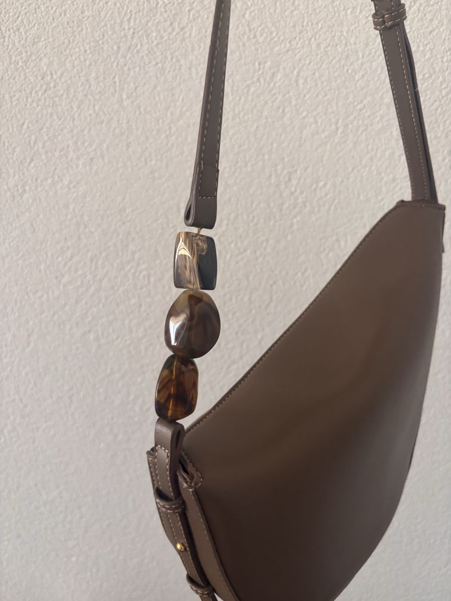 Zara Borse da donna: Zara Taupe Shoulder Bag – Usato da Zürich venduto da gia_h8kg 2