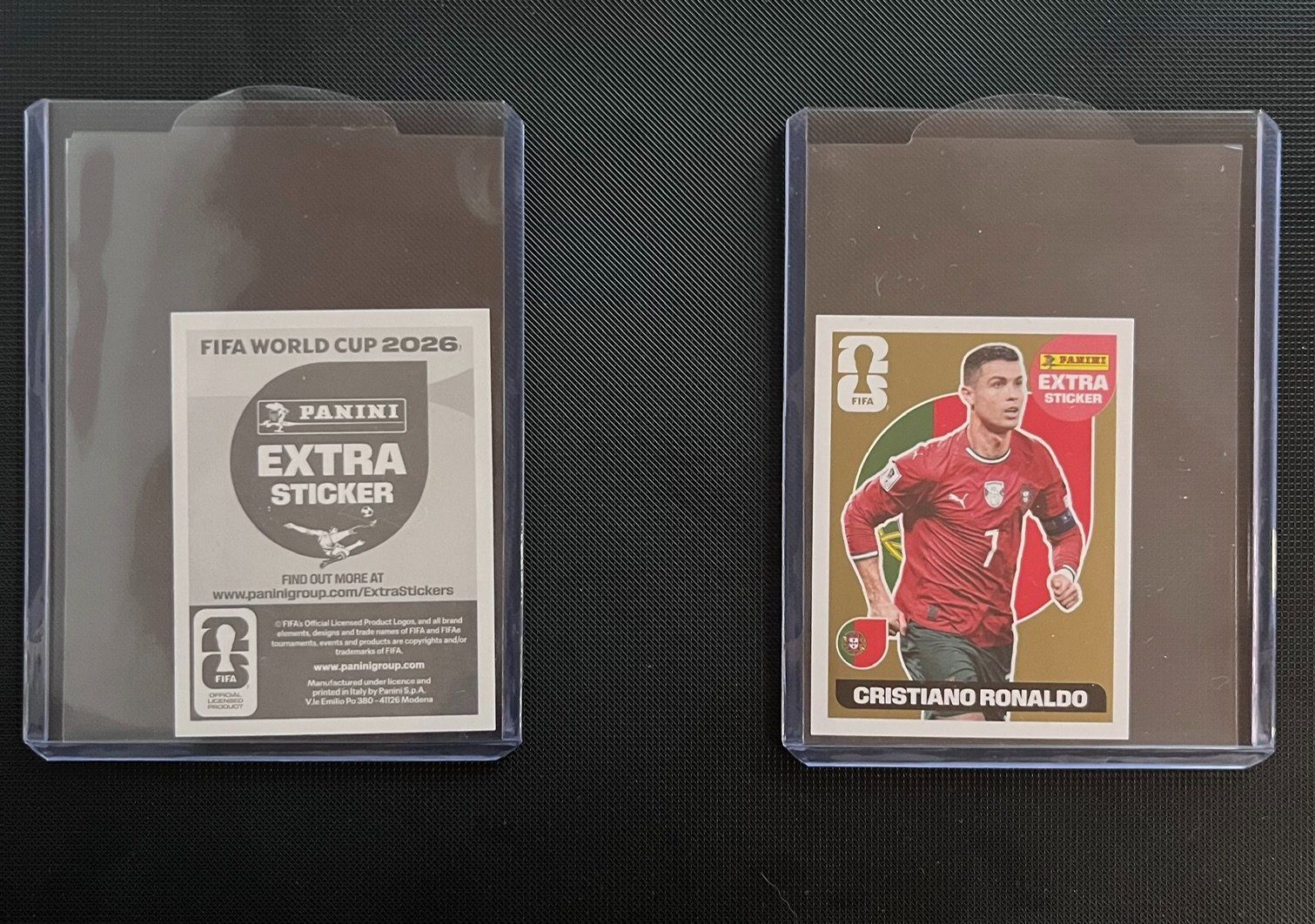 Panini Sammelbilder & Trading cards: Messi & Ronaldo Gold Panini Extra Stickers 2026 – Neu (gemäss Beschreibung) aus Villeret von Ma_To 5