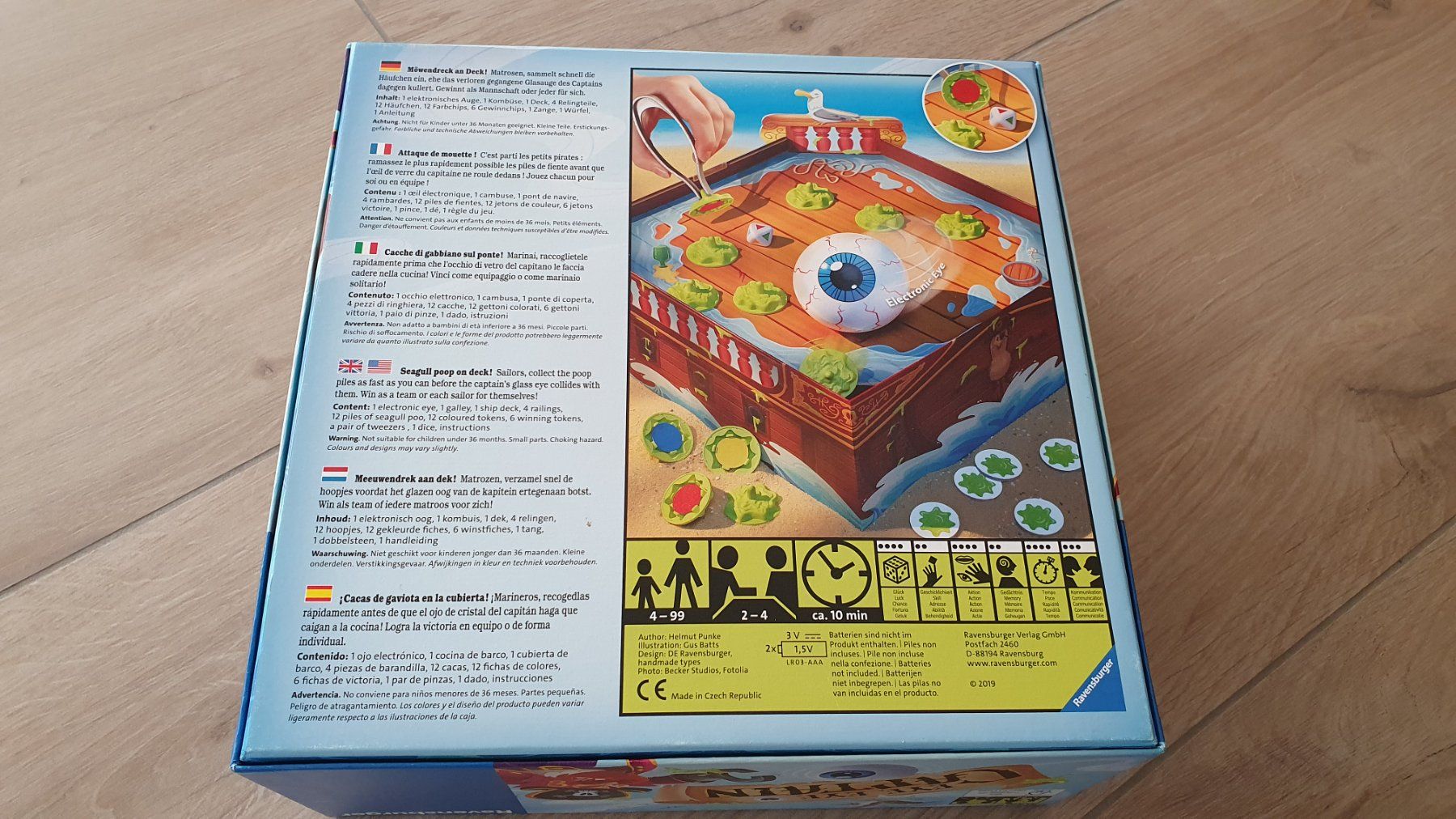 Ravensburger Spiele: Ravensburger - Eye Eye Captain Spiel – Gebraucht aus Staufen von Fleby84 2
