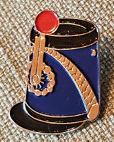 L702 - Pin Basler Polizei Hut