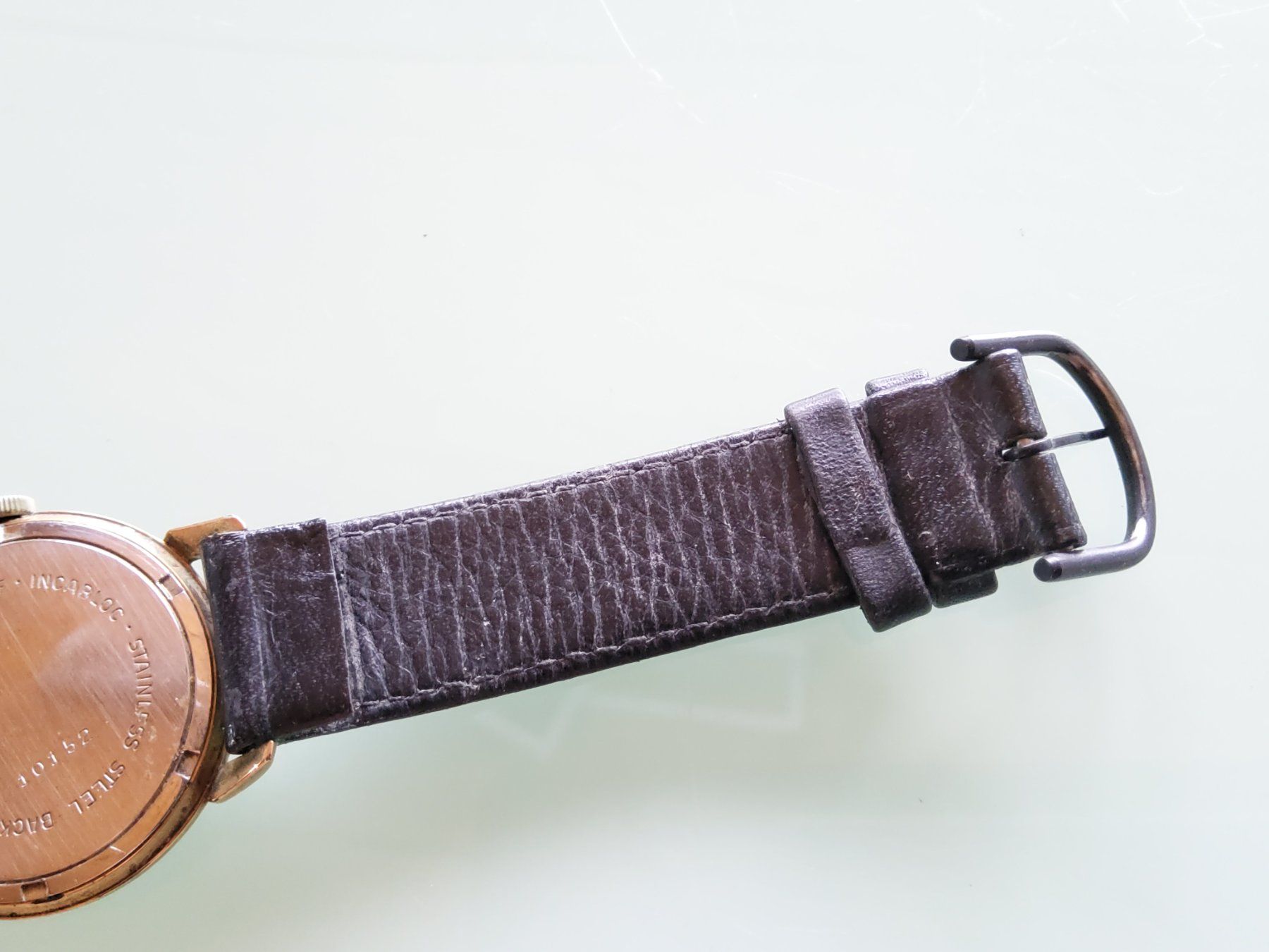 Uhren: Montre bracelet mécanique Chevron  – Gebraucht aus Malleray von Broc-Mo 7