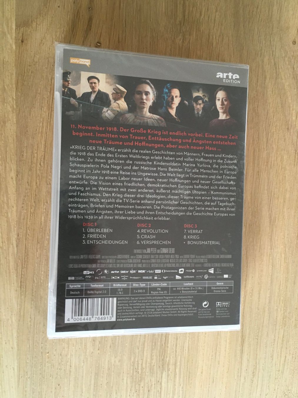 Alle DVDs: Krieg der Träume - 3er DVD Set - ARTE Edition – Neu und originalverpackt aus Turtmann von stonie_s 1
