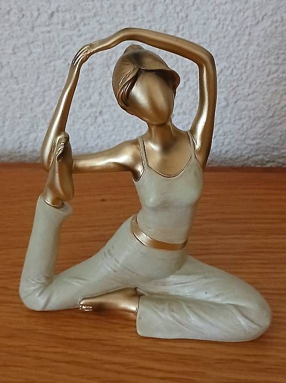 Tutte le decorazioni: 3 Dekofiguren Yoga-Posen – Nuovo (secondo la descrizione) da Lupfig venduto da Flowypr6 1