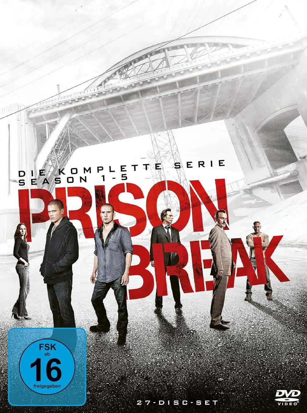 Alle DVDs: Prison Break - Season 1-5 - Komplettbox – Neu und originalverpackt aus Eschen von 33shaggy33
