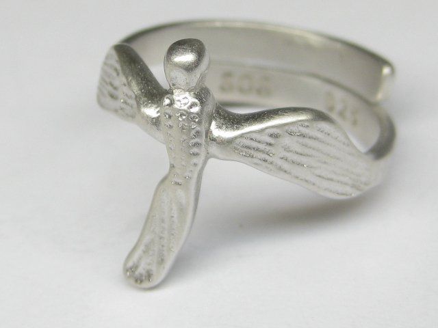 Anelli: Ring Engel Silber 925 + MP / Gr. 57 / 18.1 mm – Nuovo (secondo la descrizione) da Ermatingen venduto da Decovin 1