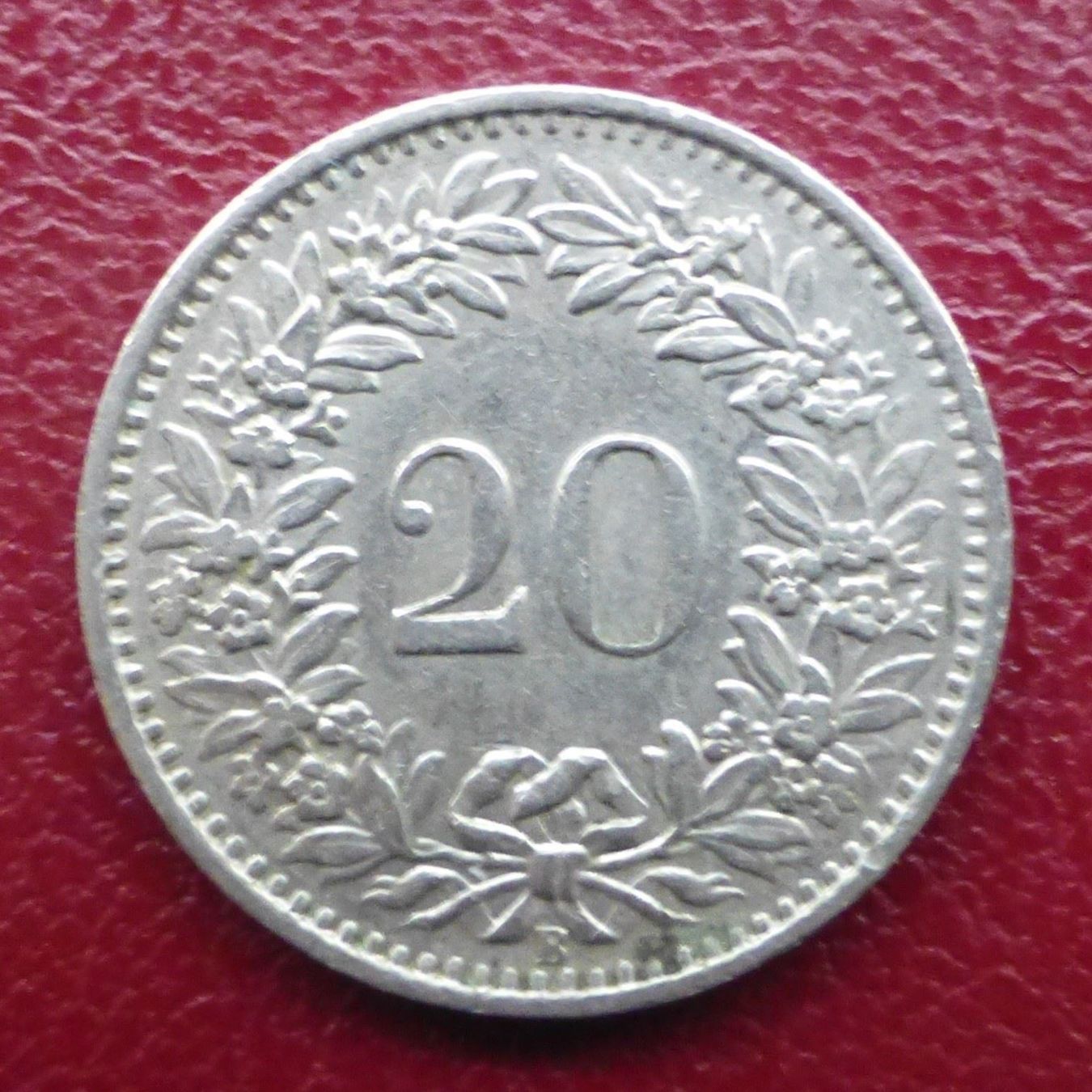 Tutti le monete: 20 Rappen - Jahrgang 1958 – Usato da Basel venduto da Falconis 1