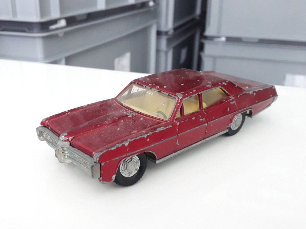 Dinky Toys Pontiac Parisienne Rouge 1/43 Meccano - Sans Boîte