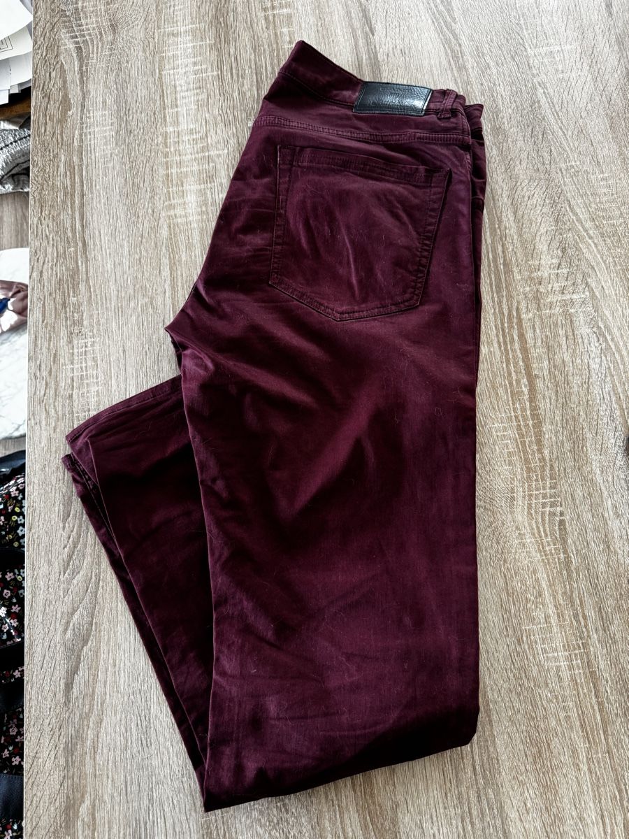 Gant Pantaloni: Gant Pantalon Bordeau 34-32 – Usato da Vevey venduto da Eiden77 2