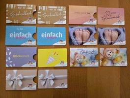 DIVERSE GESCHENKKARTEN