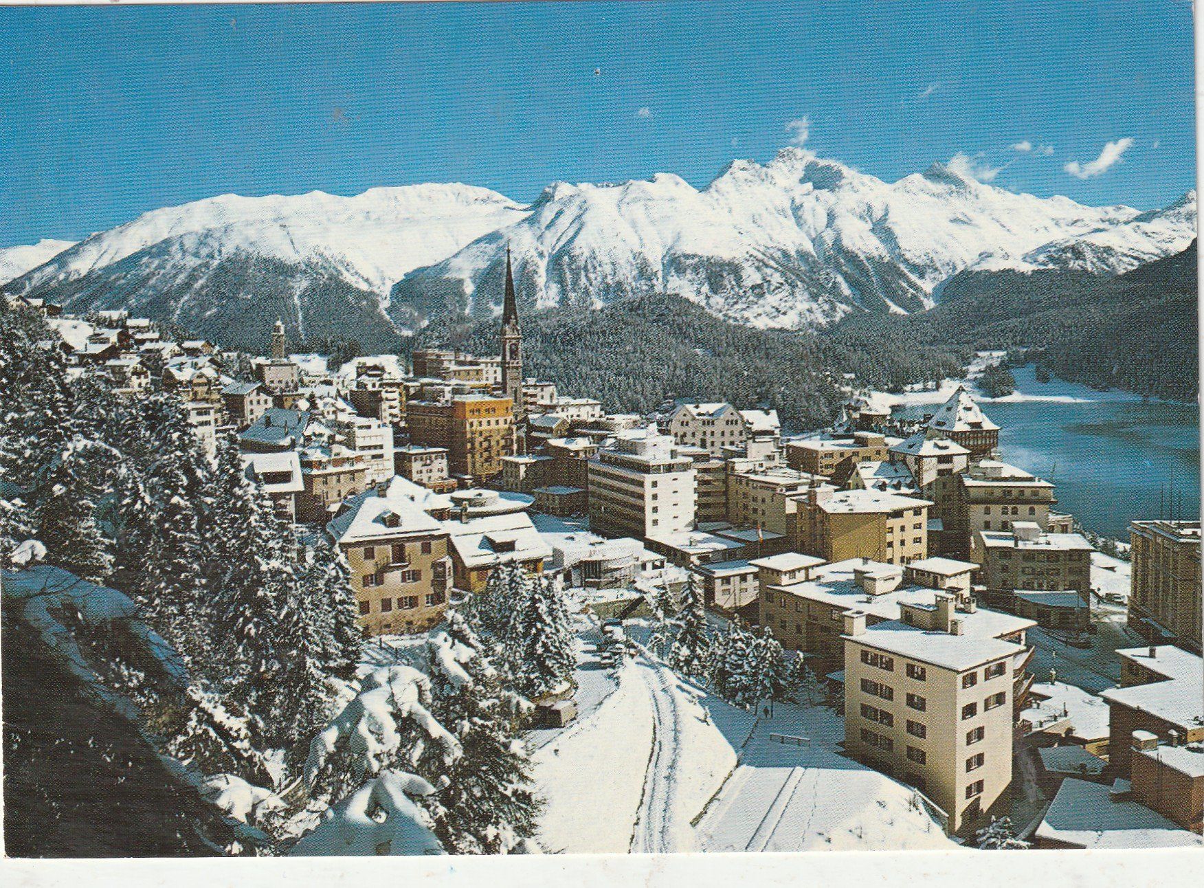 Cartoline postali: 10 Diverse Karten St. Moritz – Usato da Lumbrein venduto da made02 3