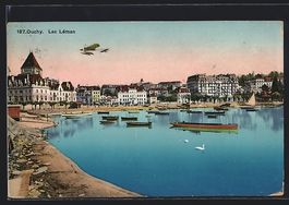 AK Ouchy, Lac Léman, 1913