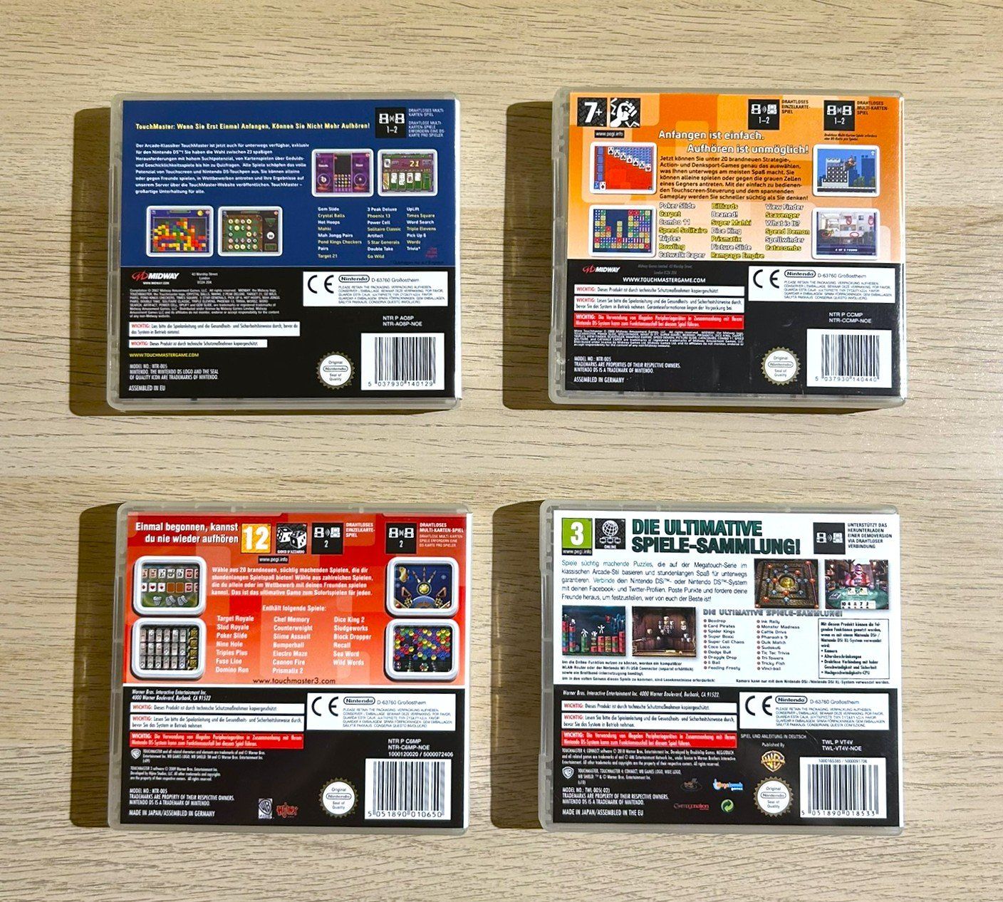 Nintendo Giochi: TouchMaster Bundle Nintendo DS – Usato da St. Gallen venduto da Alpine.Arcade 1