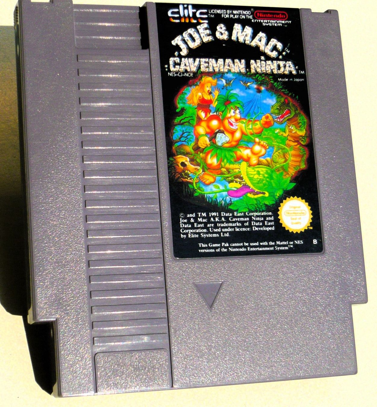Nintendo Giochi: NES : Joe and Mac : Caveman Ninja – Usato da Onex venduto da Jaguar1986