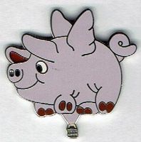 Fliegendes Schwein Sonderballonform