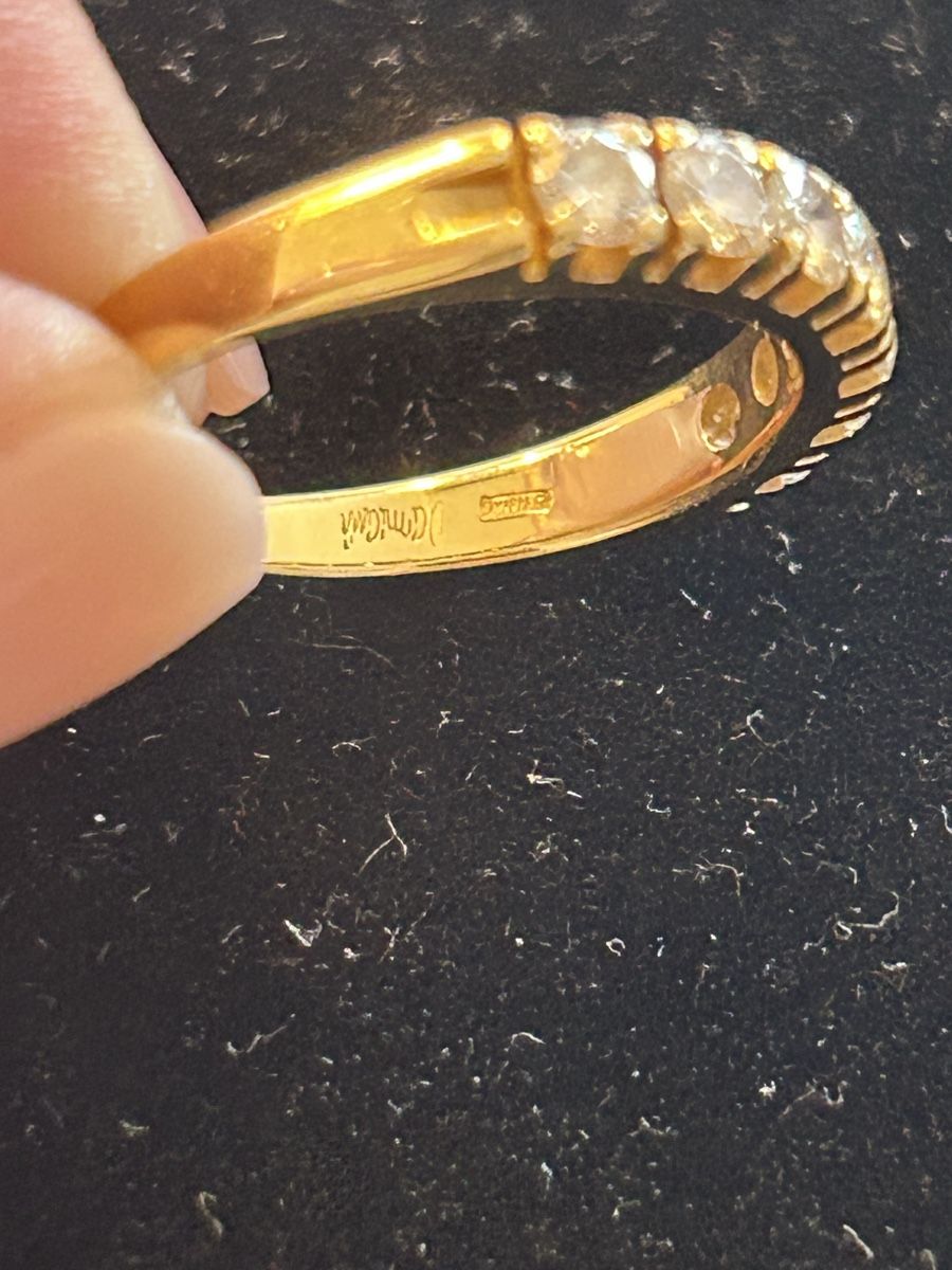 Anelli: Diamant Ring Gelbgold – Usato da Basel venduto da David_2019 5