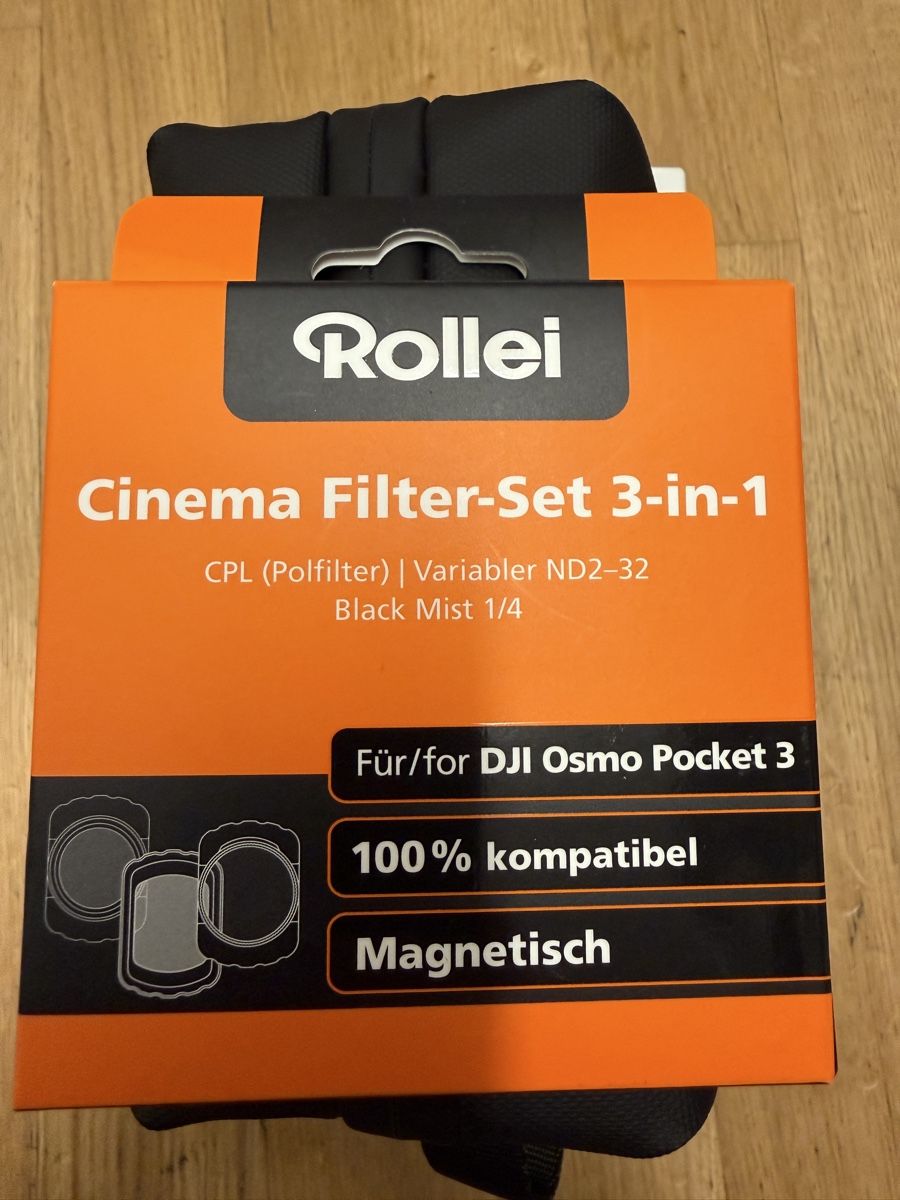 DJI Action Cam: DJI Osmo Pocket 4 Creator Combo mit Rollei Filterset – Nuovo (secondo la descrizione) da Davos Platz venduto da Momi7 6