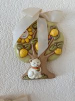 Thun Baum Katze Wanddeko Keramik Italien Handarbeit Top!