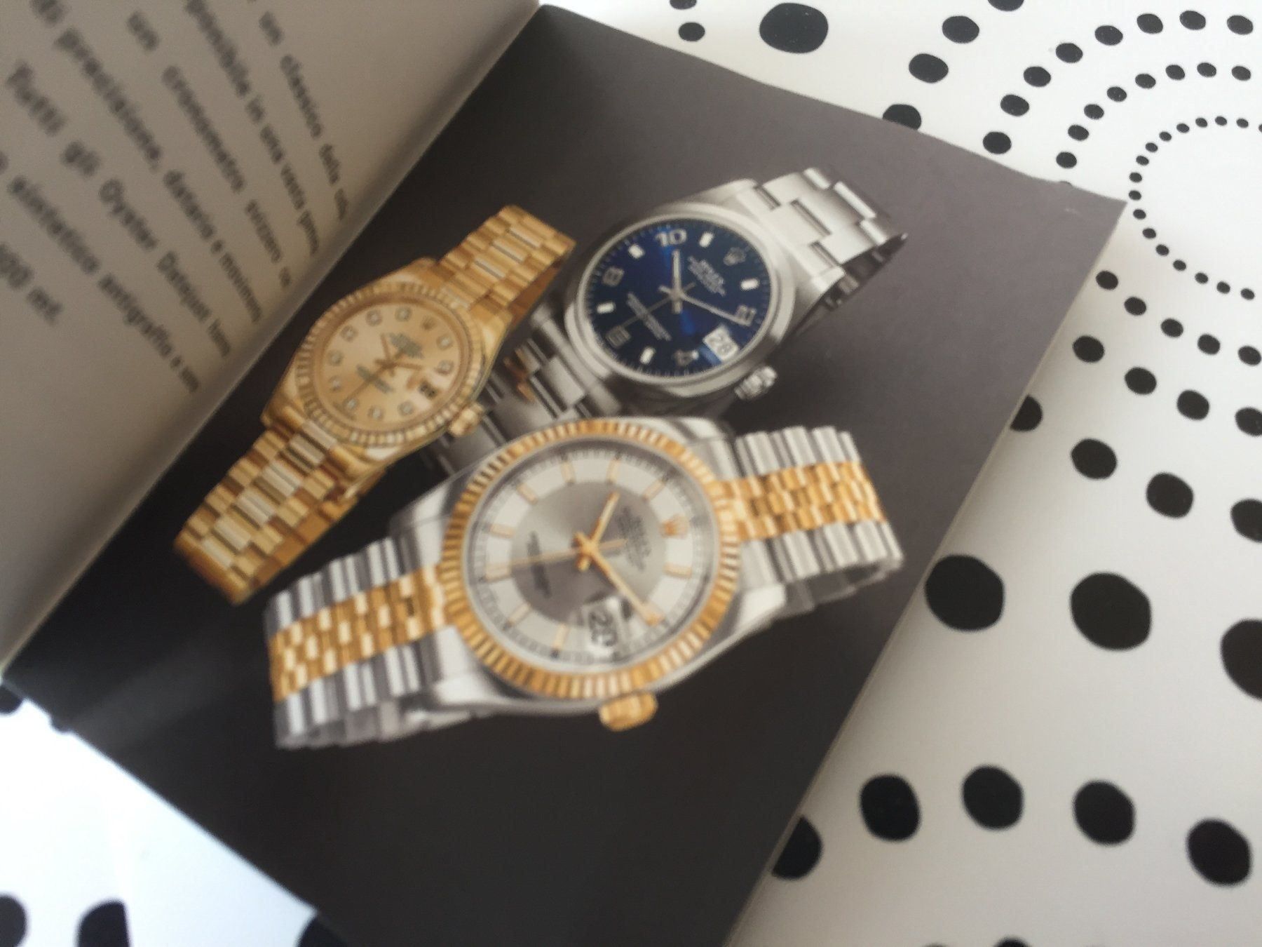 Documenti: ROLEX DATEJUST - OPERATING INSTRUCTIONS - MANUEL IT 2005 !!! – Usato da Epalinges venduto da dream-watch 2