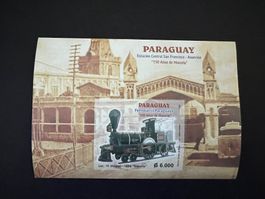 Paraguay Eisenbahn Block   **  Luxus (B562)