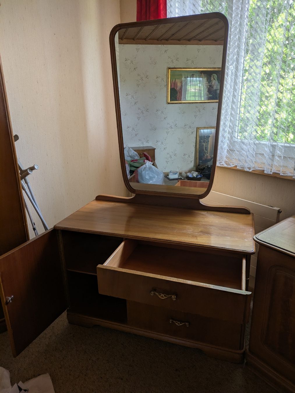 Tavoli da trucco: Kommode mit Spiegel  Vintage – Usato da Gähwil venduto da margritr62 1
