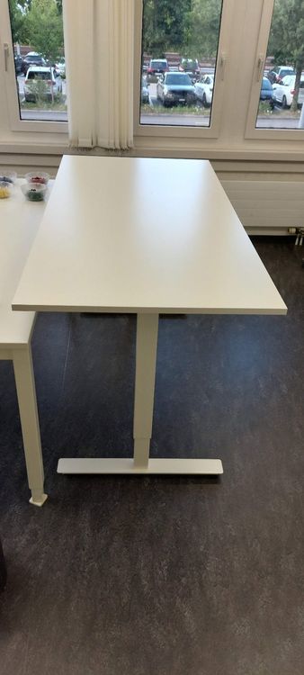 Scrivanie: Büro-, PC-, Schreibtisch 160x80 cm, weiss, ab 1 Franken! – Usato da Obbürgen venduto da twint99 1