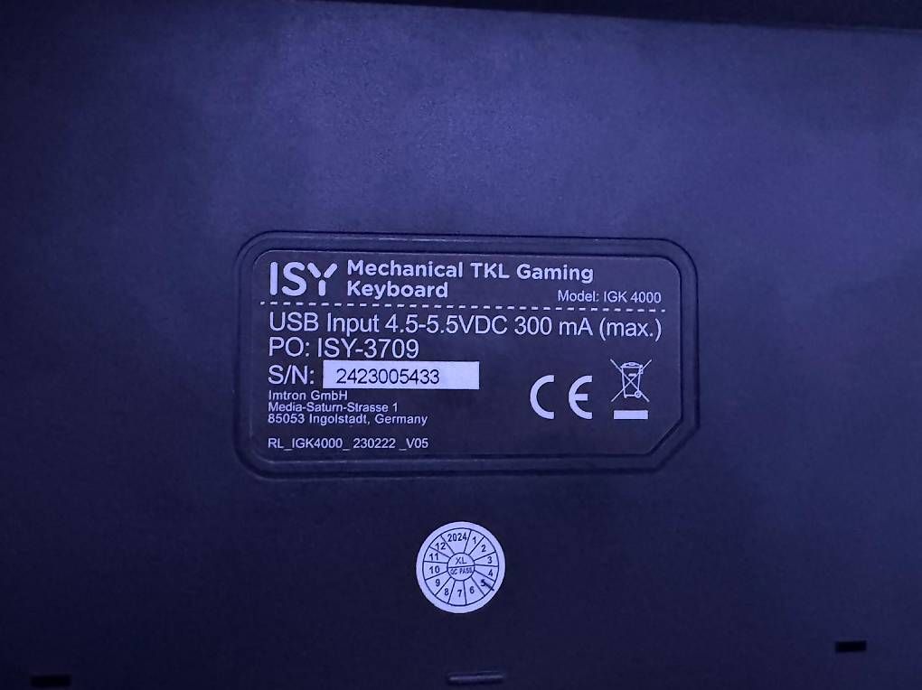 Tastiere: ISY Tastatur – Usato da Diepoldsau venduto da Samu_Seller7 3