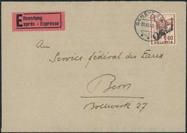 1942 - Bundesverwaltung BVW - Brief - EF