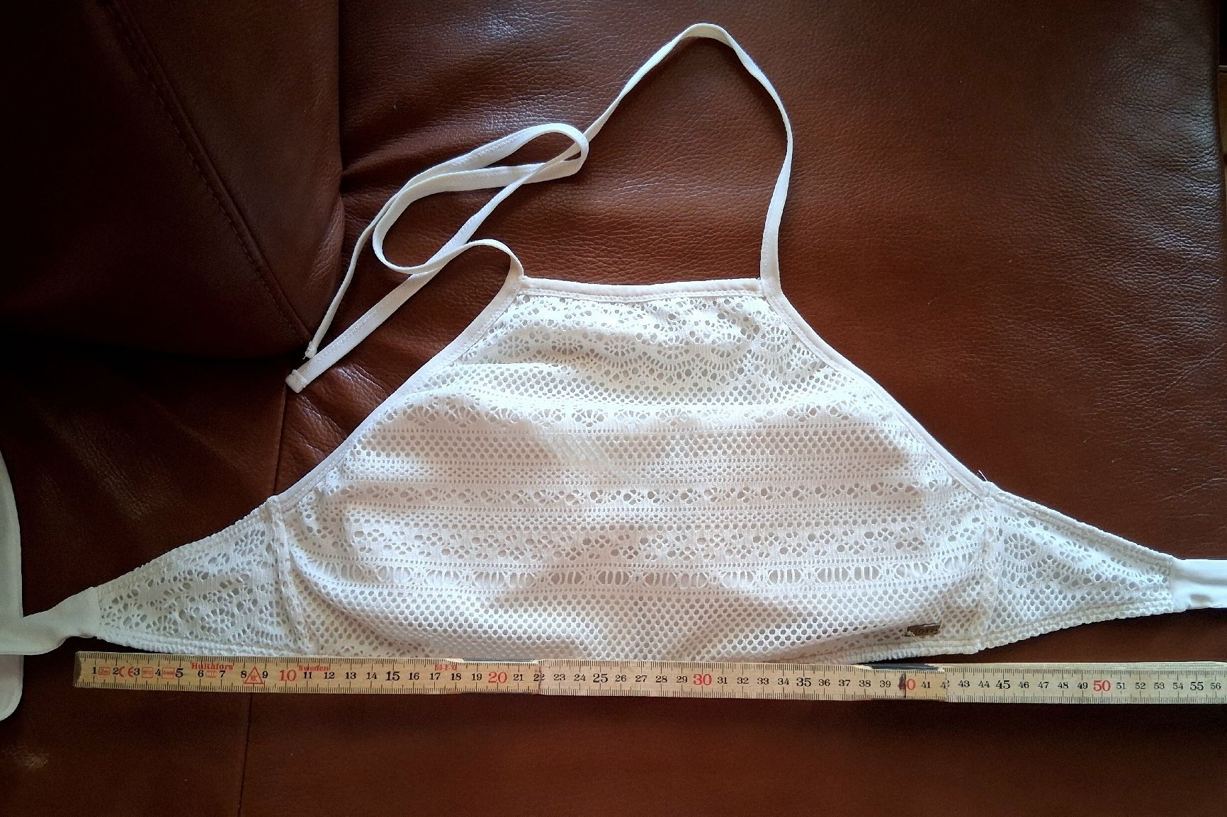 Roxy Costumi da bagno & Bikini: Roxy Bikini Oberteil Weiss Häkel-Look Gr. L – Nuovo (secondo la descrizione) da Tamins venduto da LisaMorpurgo 4