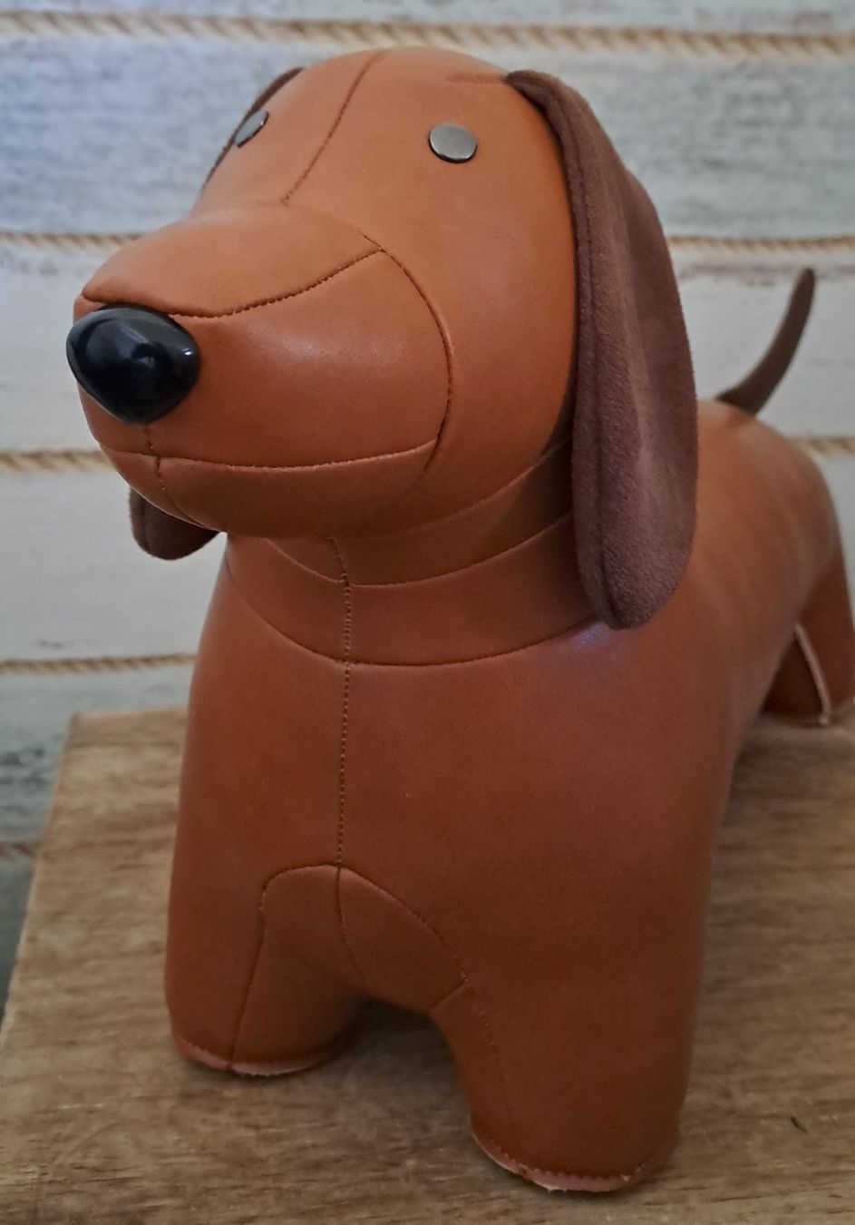 Statuette: Premium Designer Dackelhund aus Leder – Nuovo (secondo la descrizione) da Wallisellen venduto da prada008 1
