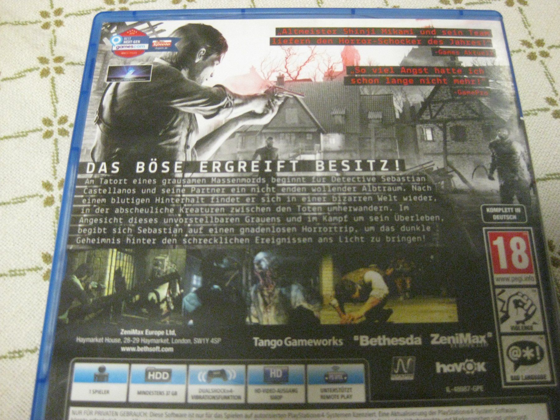 Sony Spiele: PS4 THE EVIL WITHIN – Gebraucht aus Münchenbuchsee von neuwertig-gespart 3
