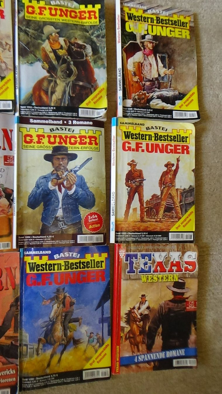 Bücher: Romane Western – Gebraucht aus Wiedlisbach von Bobesch10 2