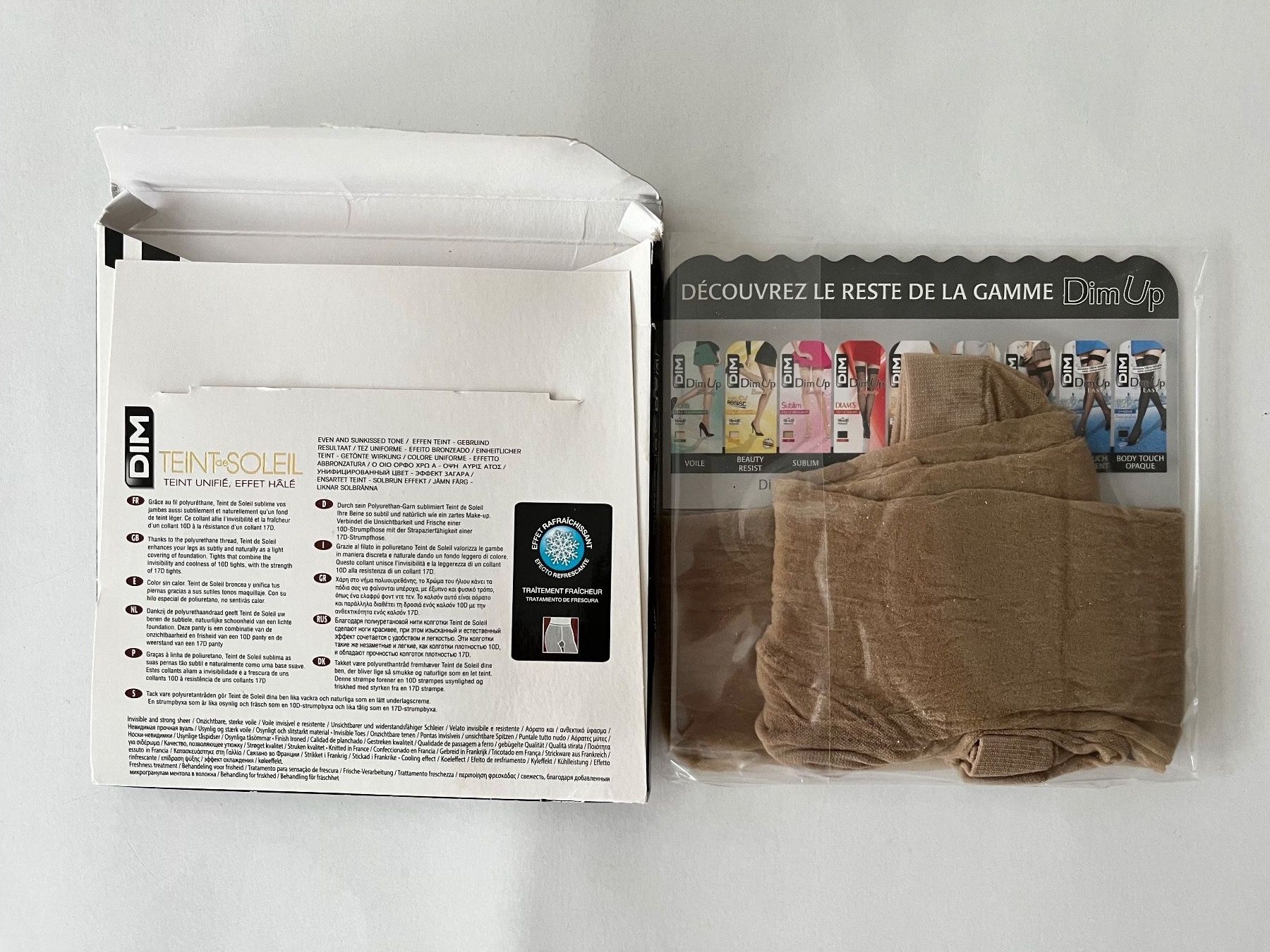Strümpfe & Strumpfhosen: Strumpfhose DIM, Teint de Soleil, Grösse 1  (S), Farbe Clair – Neu und originalverpackt aus Rudolfstetten von gst_g7xl 3