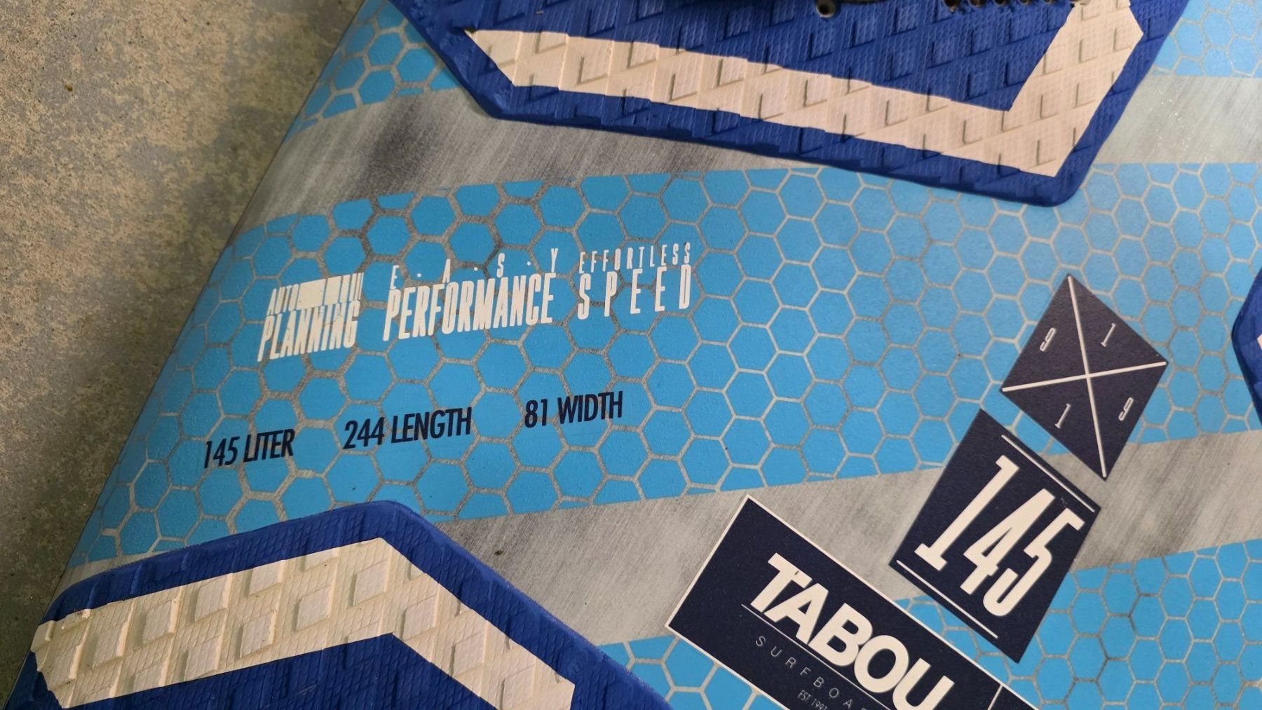 Tavole da surf e di nuoto: Tabou Rocket CED 145l Windsurfboard – Usato da Uffikon venduto da san123day 2