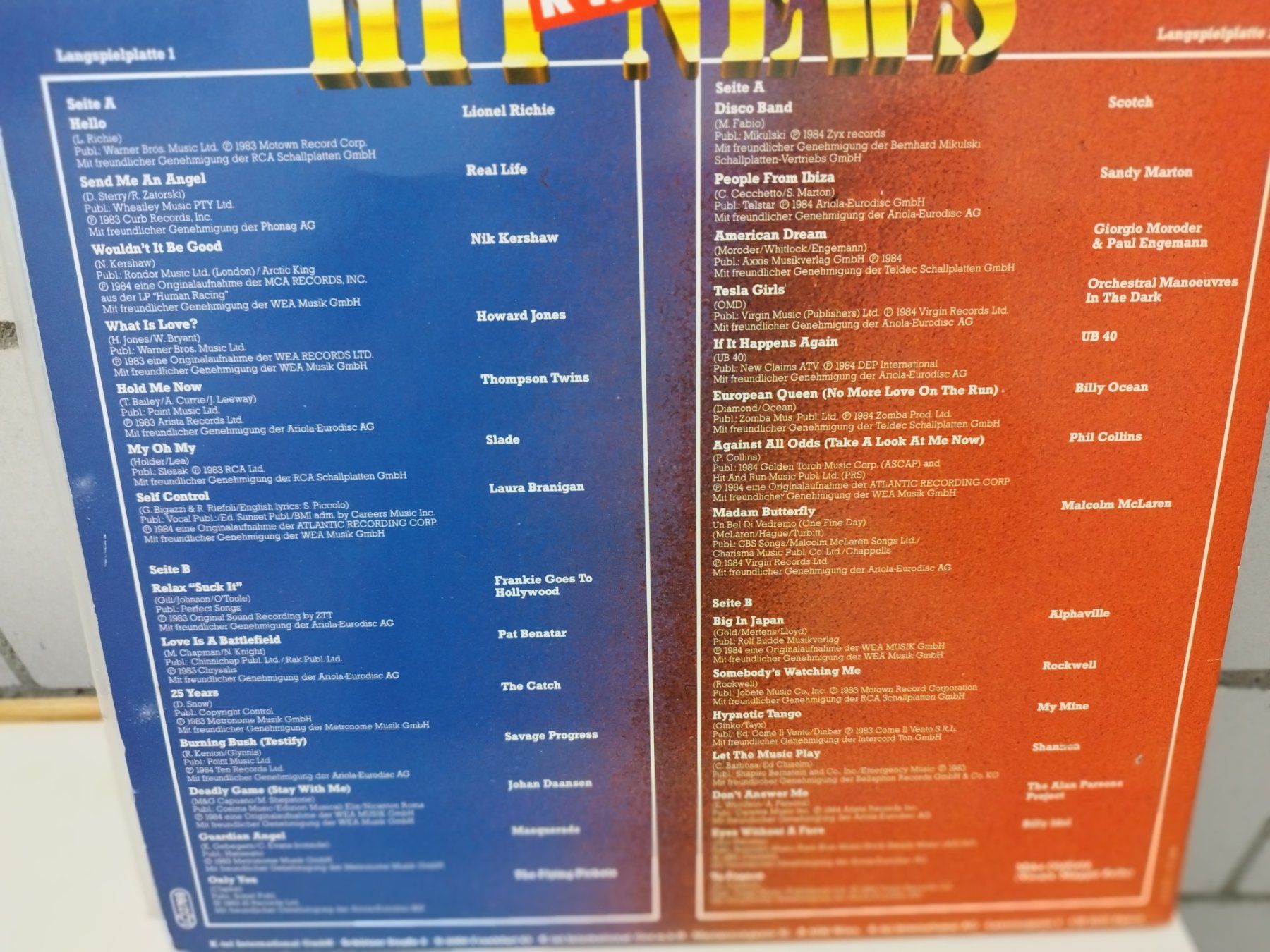 Dischi in vinile: LP. Ab Fr 1.--  Titel  siehe Foto – Usato da Lupfig venduto da fred-feuerstein 1