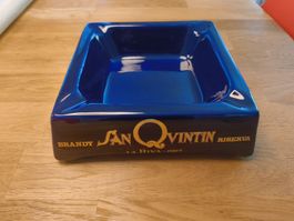 Vintage Werbeaschenbecher „Brandy Hispano – La Riva – Jerez“