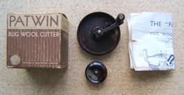 ALTER PATWIN RUG WOOL CUTTER IN ORIGINAL VERPACKUNG