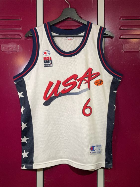RARE MAILLOT JOUEUR N°9 - JERSEY SPEEDLINE BASKET USA // VINTAGE - TAILLE L