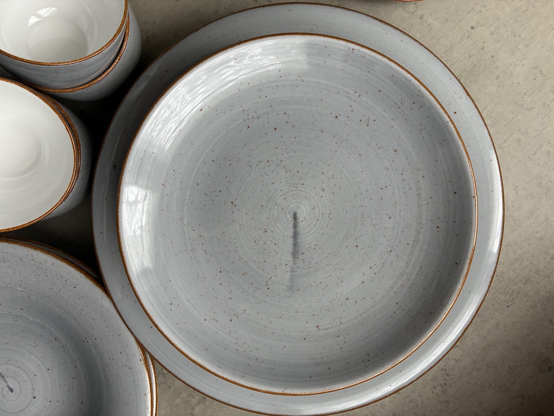 Set di piatti: Geschirrset Lunasol grau, 20-teilig – Usato da Thayngen venduto da Liv-24 2