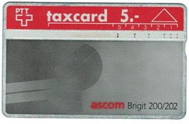 Taxcard 105F_08222 Ascom Gfeller gebraucht