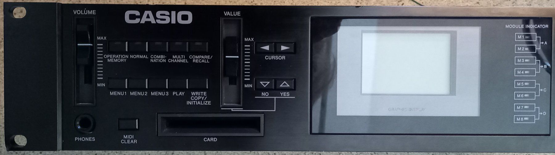 Casio Musikinstrumente: Casio VZ-10M Synthesizer – Gebraucht aus Luzern von garlicia 1
