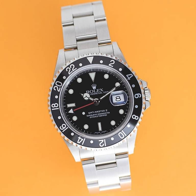 Orologi: Rolex GMT Master II, ref. 16710, vendue en 2000 – Usato da Lausanne venduto da inf_dft9