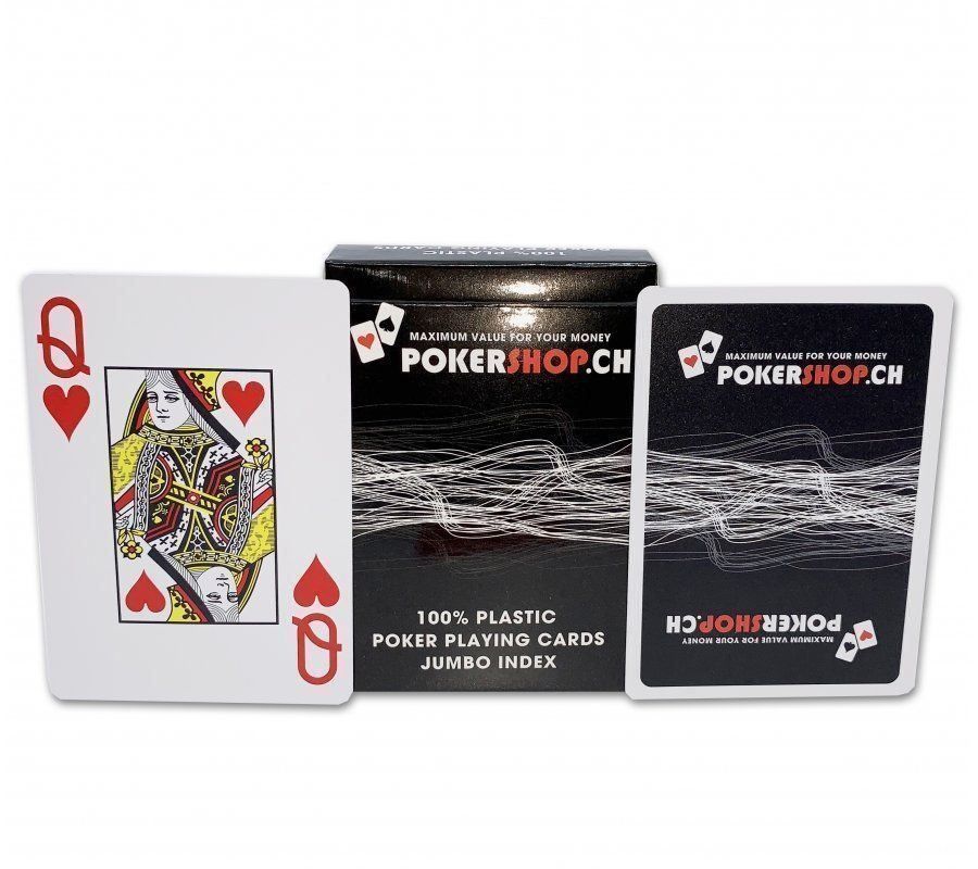 Giochi: Profi Pokerkarten 100% Plastik – Nuovo e nell'imballaggio originale da Steffisburg venduto da MEB-Trade 1