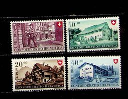 PRO PATRIA SÉRIE DE TIMBRES NEUF** 1949 SBK 14.00 / T638