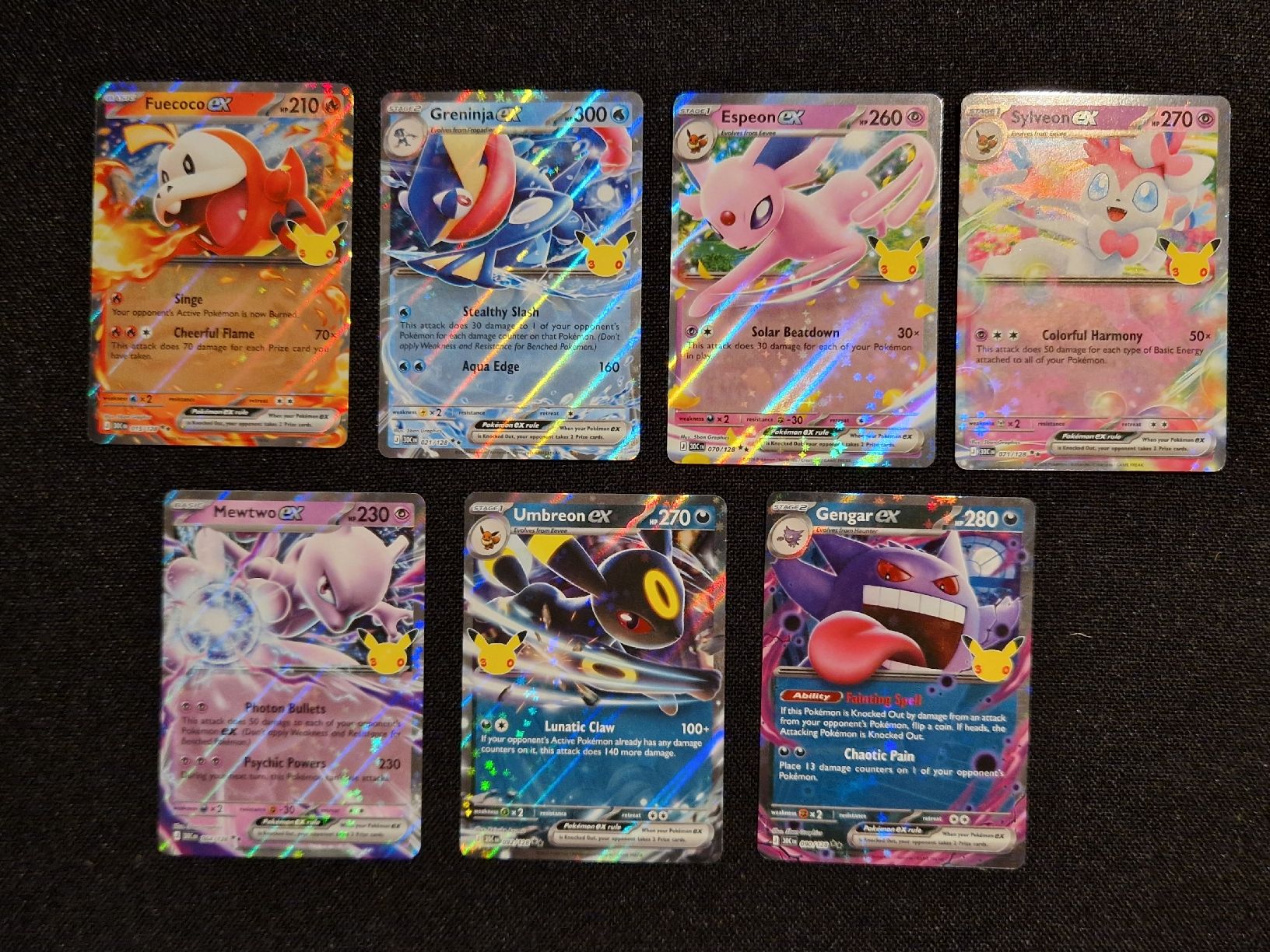 Pokémon Cartes à collectionner: 7 ex pokemon 30th eng – Neuf (Voir description) à Giubiasco par MrGru1992