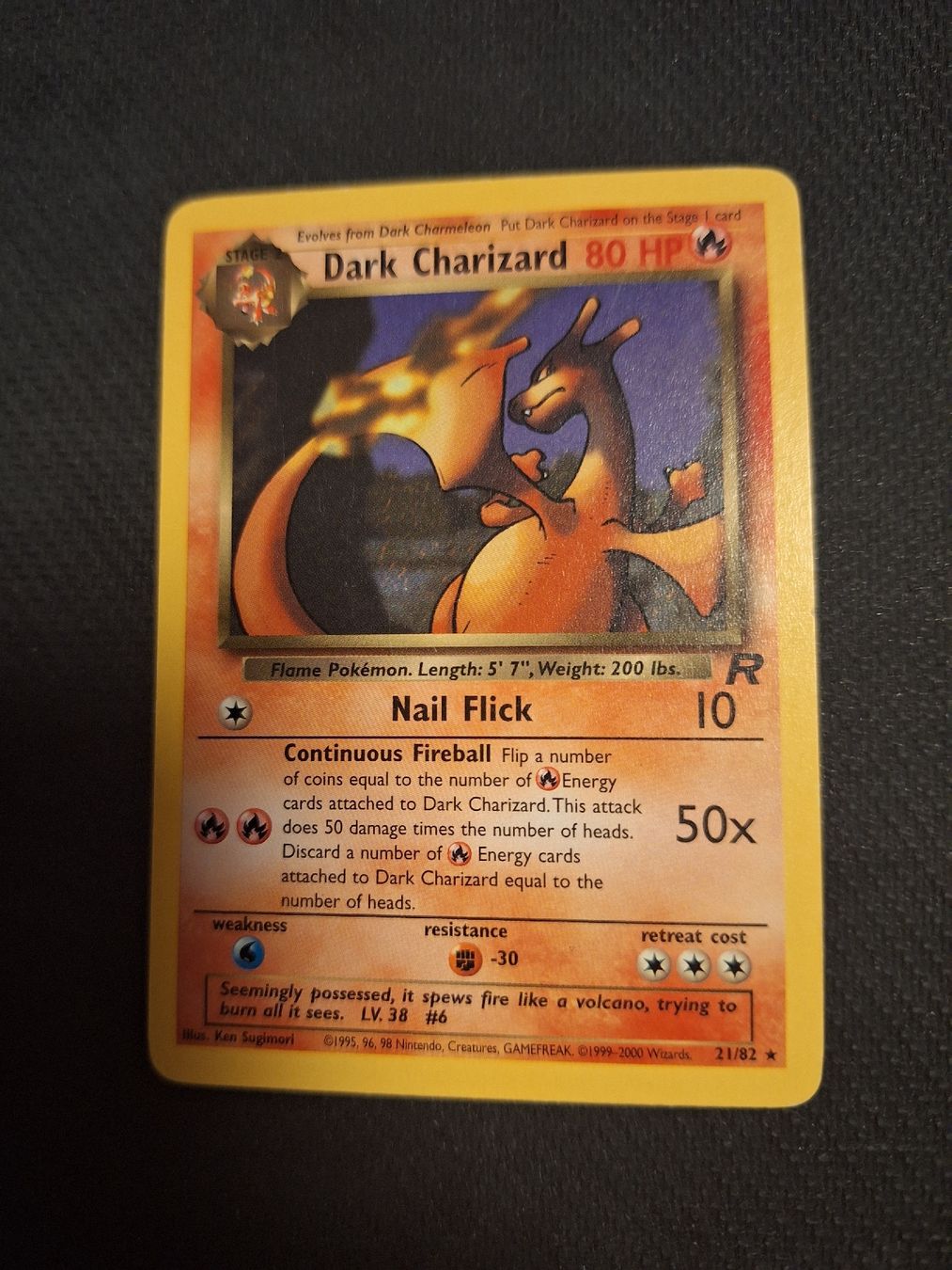 Pokémon Carte collezionabili: Pokemon Karte Charizard (TR 21) – Usato da Obernau venduto da gig_g7j8