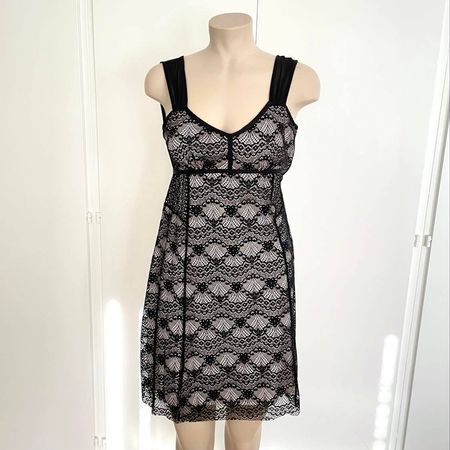 NAF NAF Robe Noire & Rose - Taille 34 - NEUF AVEC ETIQUETTE