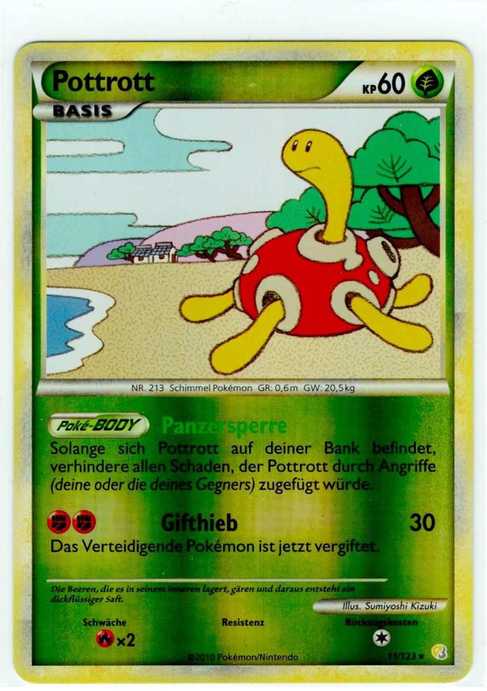 Pokémon Sammelbilder & Trading cards: Pottrott Reverse Holo 11 – Gebraucht aus Zürich von PACE79