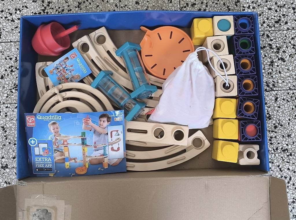 Spiele: 2 Circuits de billes en bois Quadrilla – Gebraucht aus Ecublens VD von mor_lqc5 1